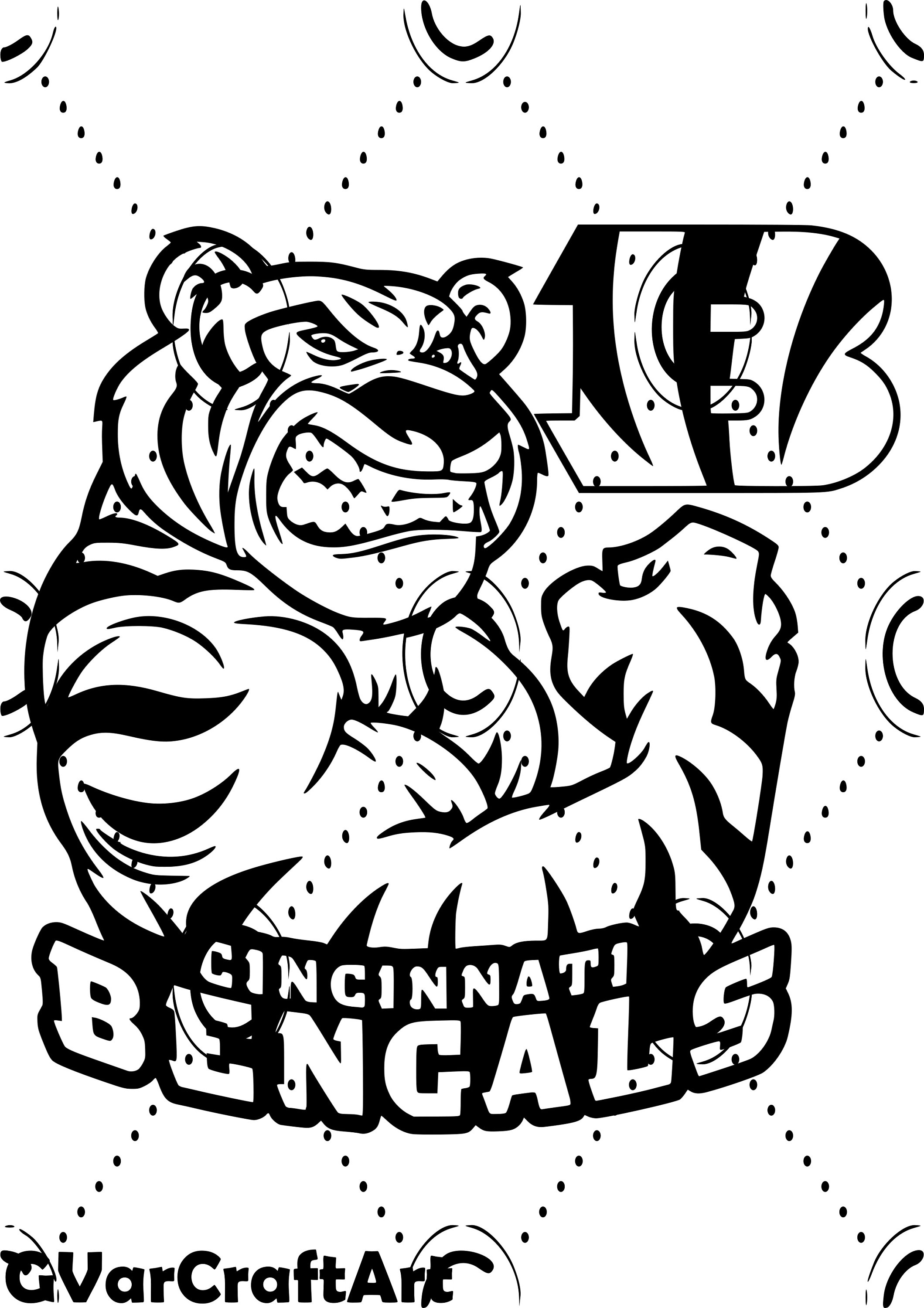 bengals afc championship svg