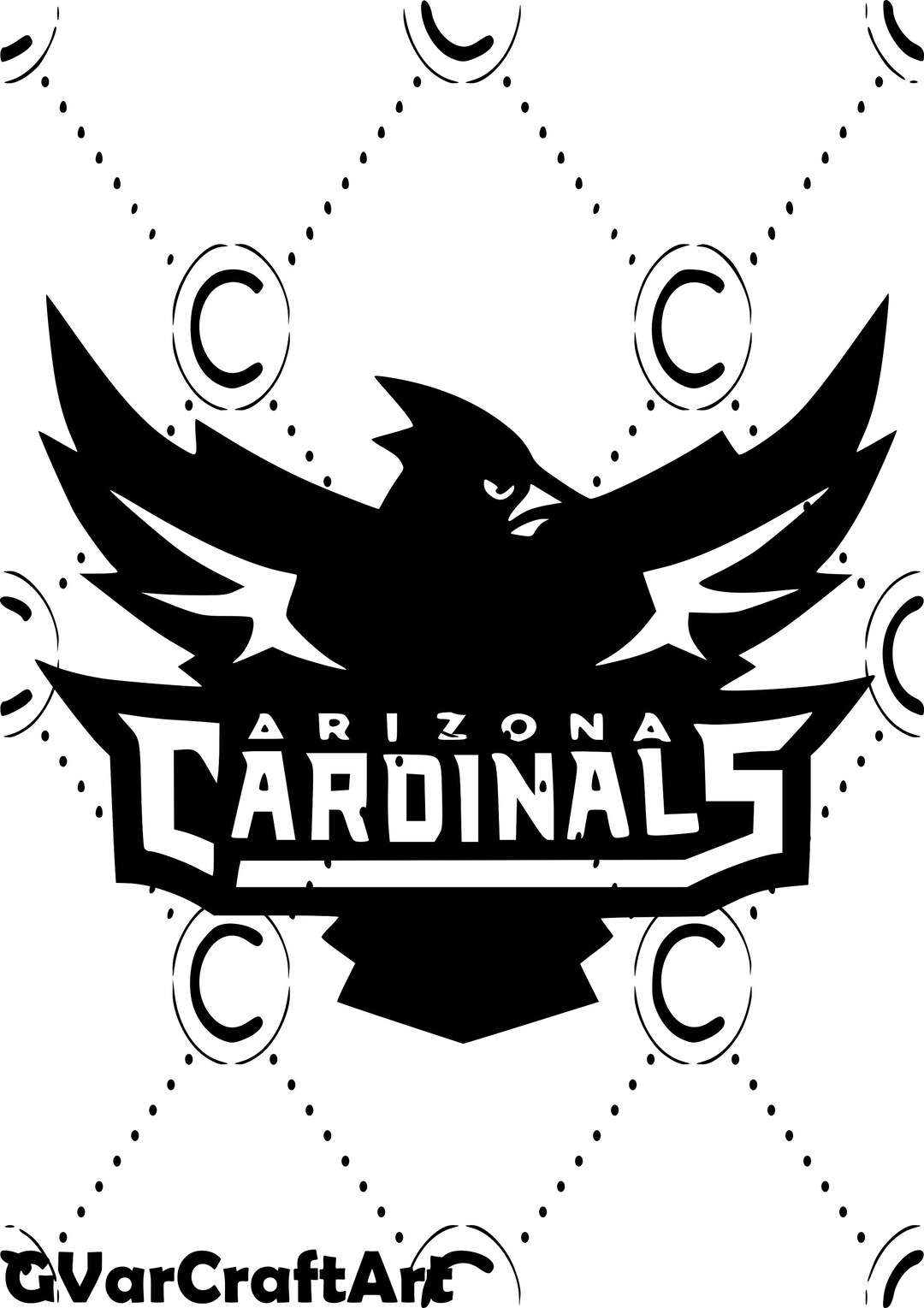 Cardinals Football Svg Cardinal Football Svg Cardinals Etsy