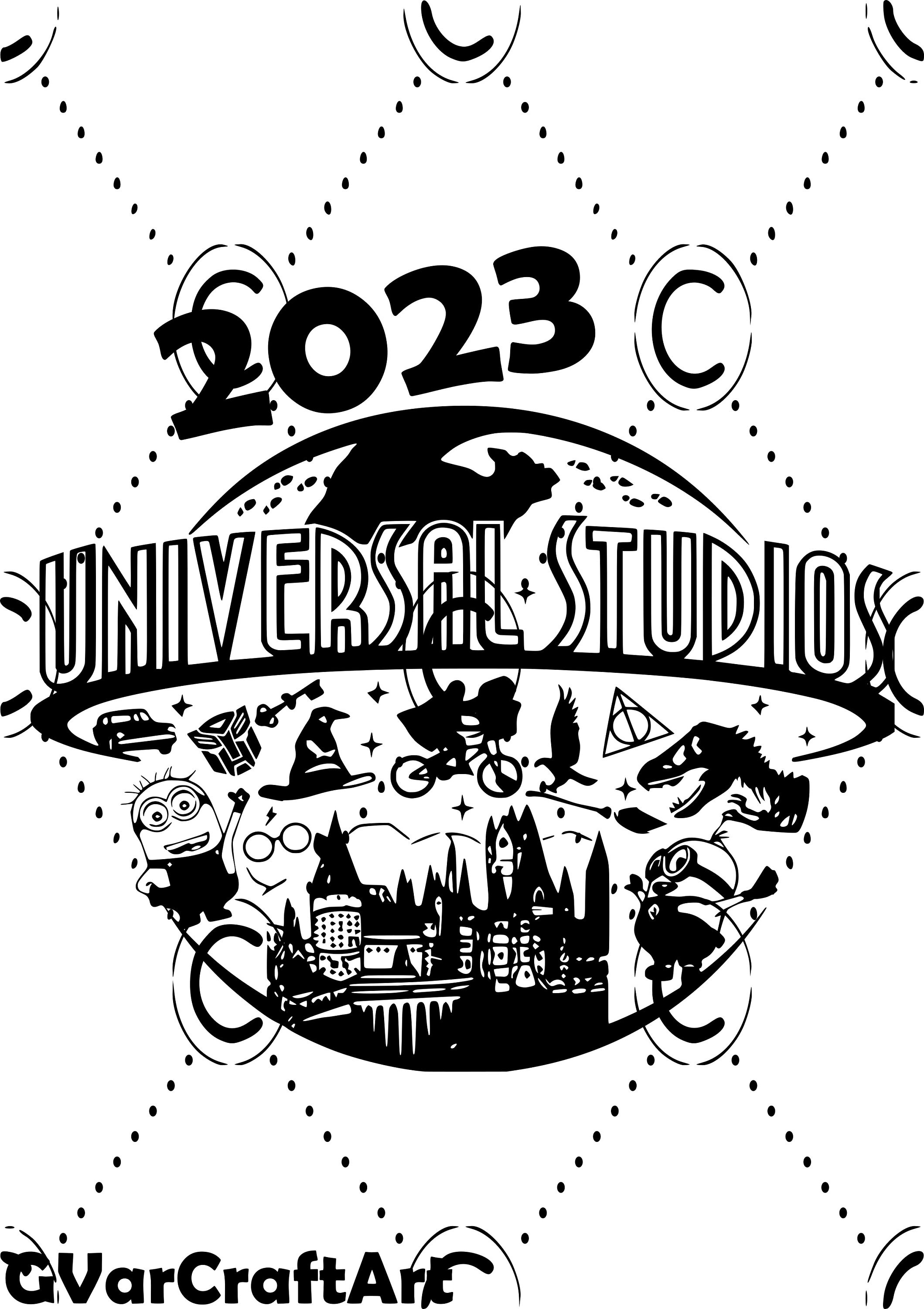 Family Vacation 2023 Svg, Family Trip Svg, Universal Studios Trip - Etsy