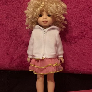 OOAK Custom Wellie Wishers American Girl Doll Veruca Salt from Charlie and the Chocolate Factory book zdjęcie 2