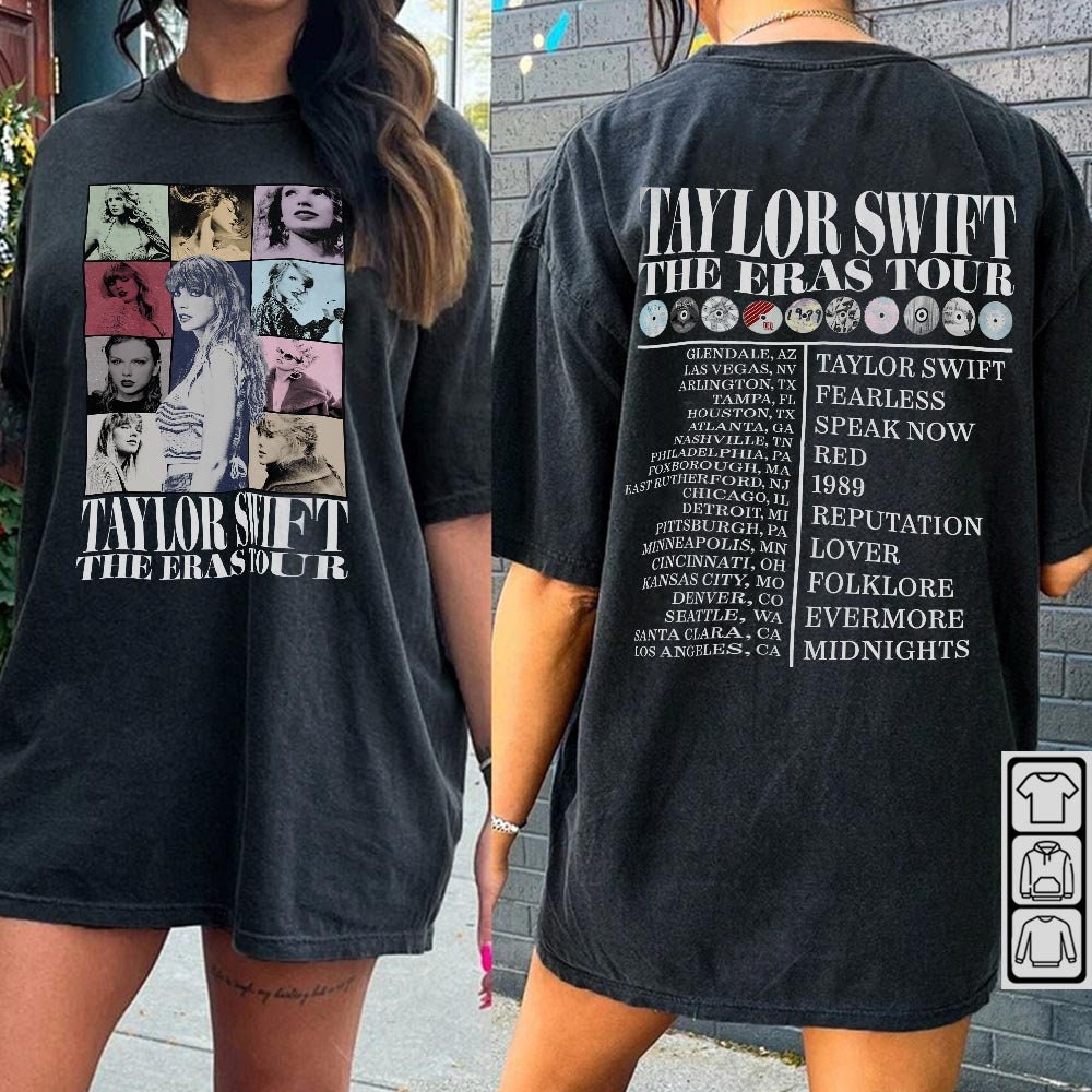 Discover The Eras Tour Date T-Shirt, The Eras Tour Taylor Merch, taylor version Merch Shirt