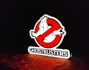 Ghostbusters logo lamp ghost hunters