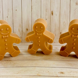 Gingerbread Goat Milk Soap: Scented/Unscented Winter Gift
