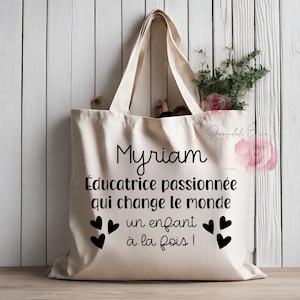 Reusable bag for educator - educator gift idea