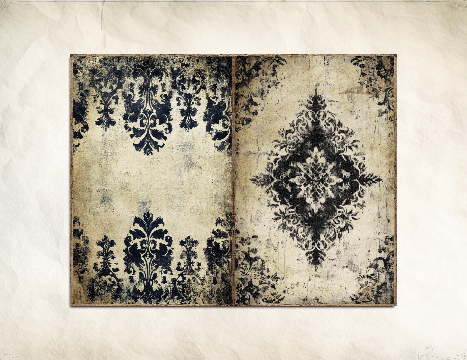 Victorian Goth Junk Journal Kit With Dark Romance Ephemera Pages for ...