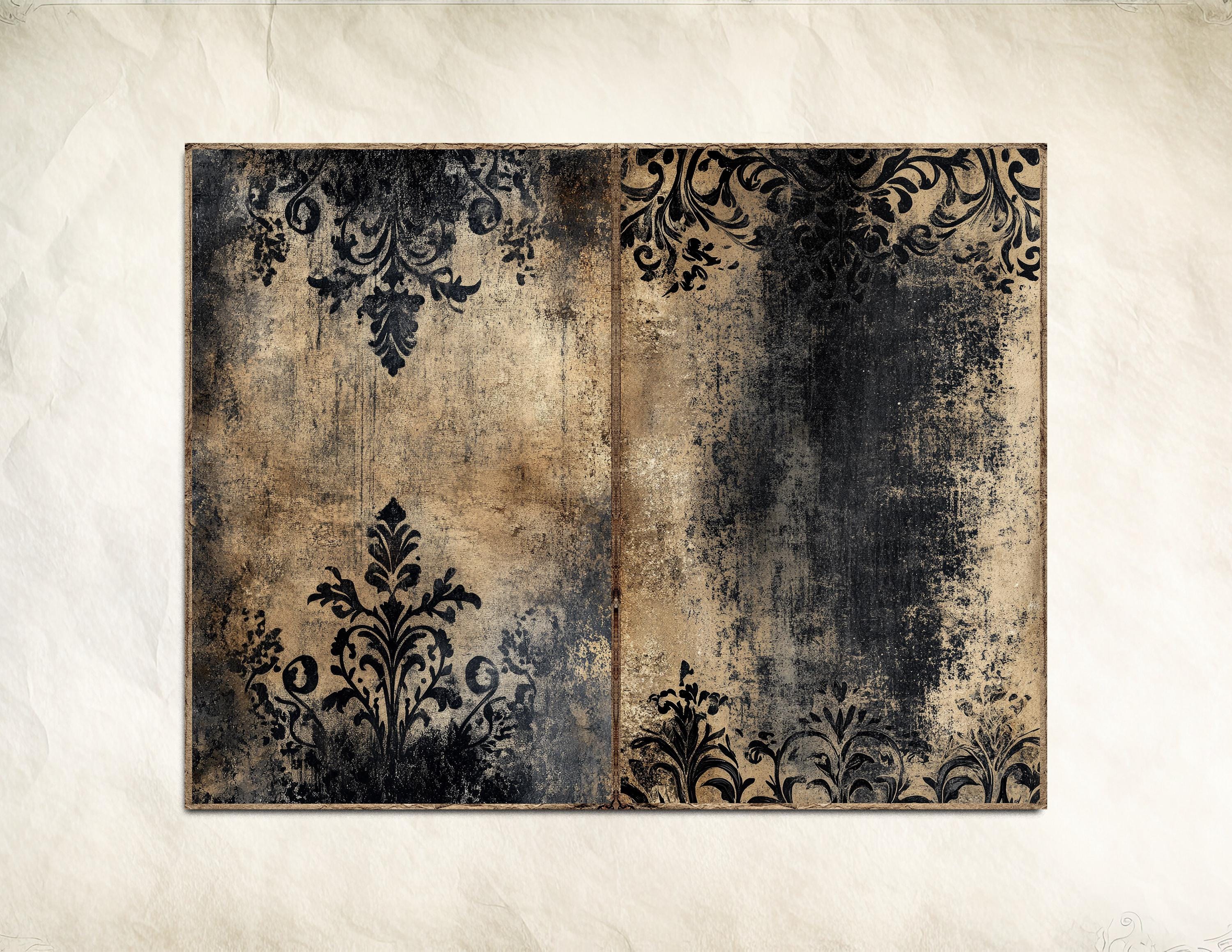 Victorian Goth Junk Journal Kit With Dark Romance Ephemera Pages for ...