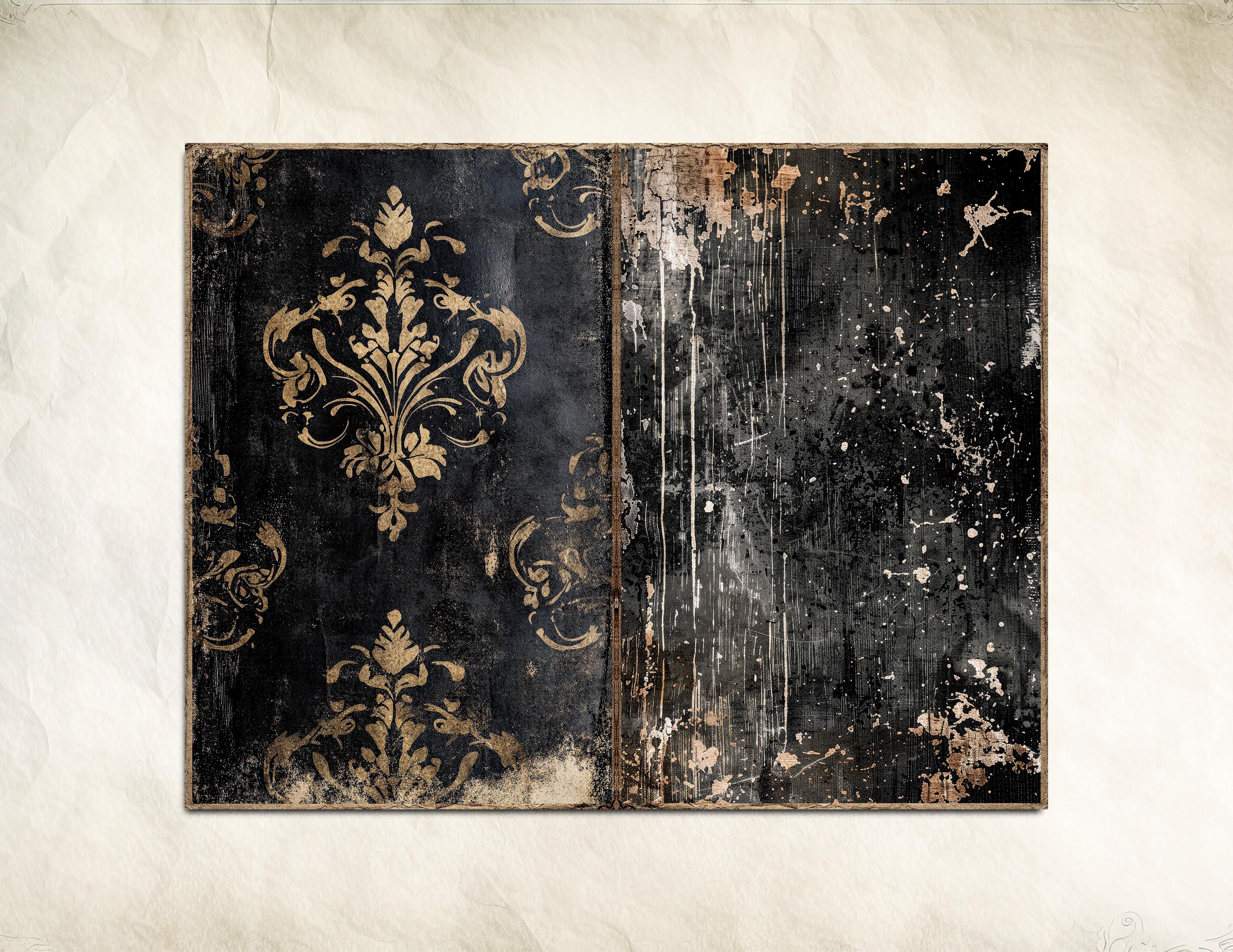Victorian Goth Junk Journal Kit With Dark Romance Ephemera Pages for ...