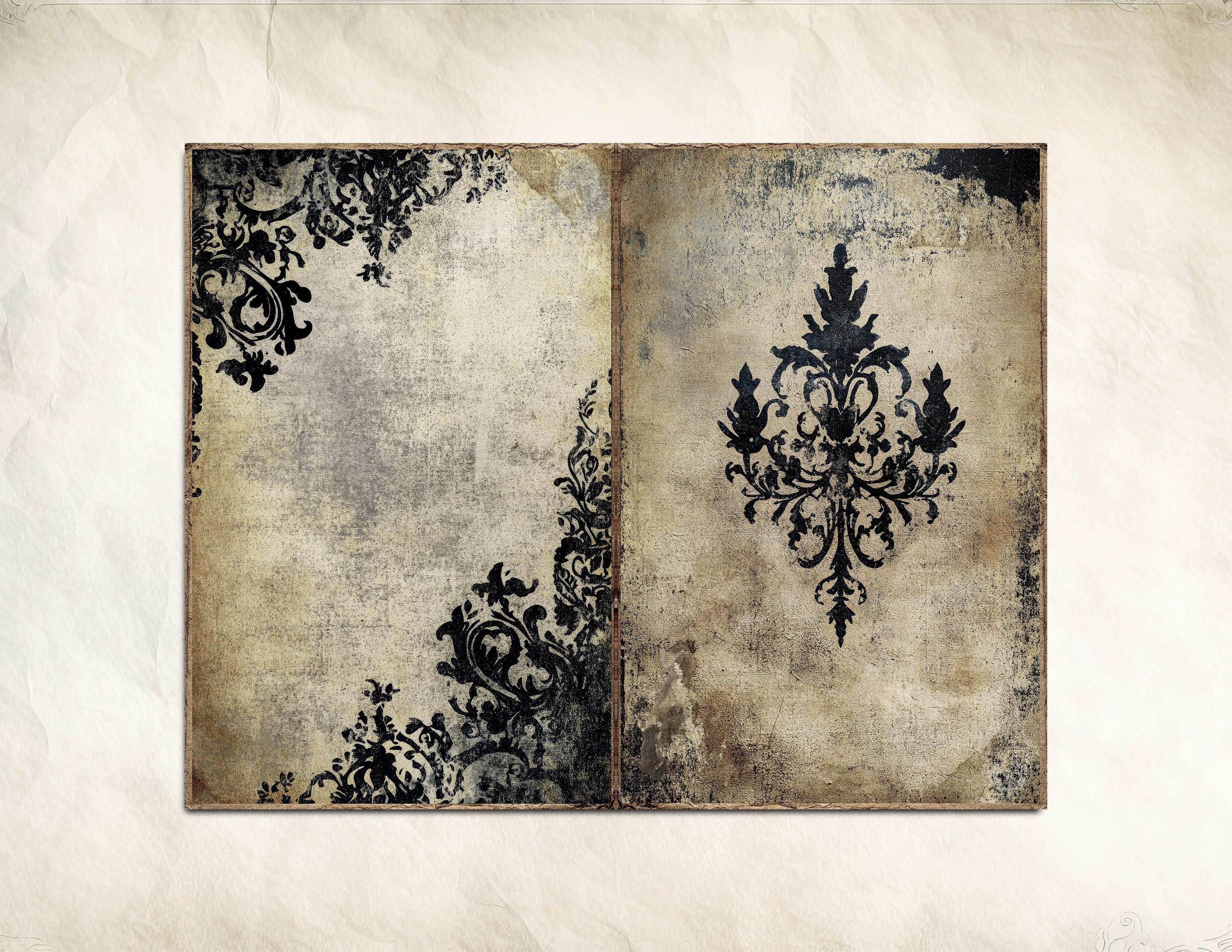 Victorian Goth Junk Journal Kit With Dark Romance Ephemera Pages for ...