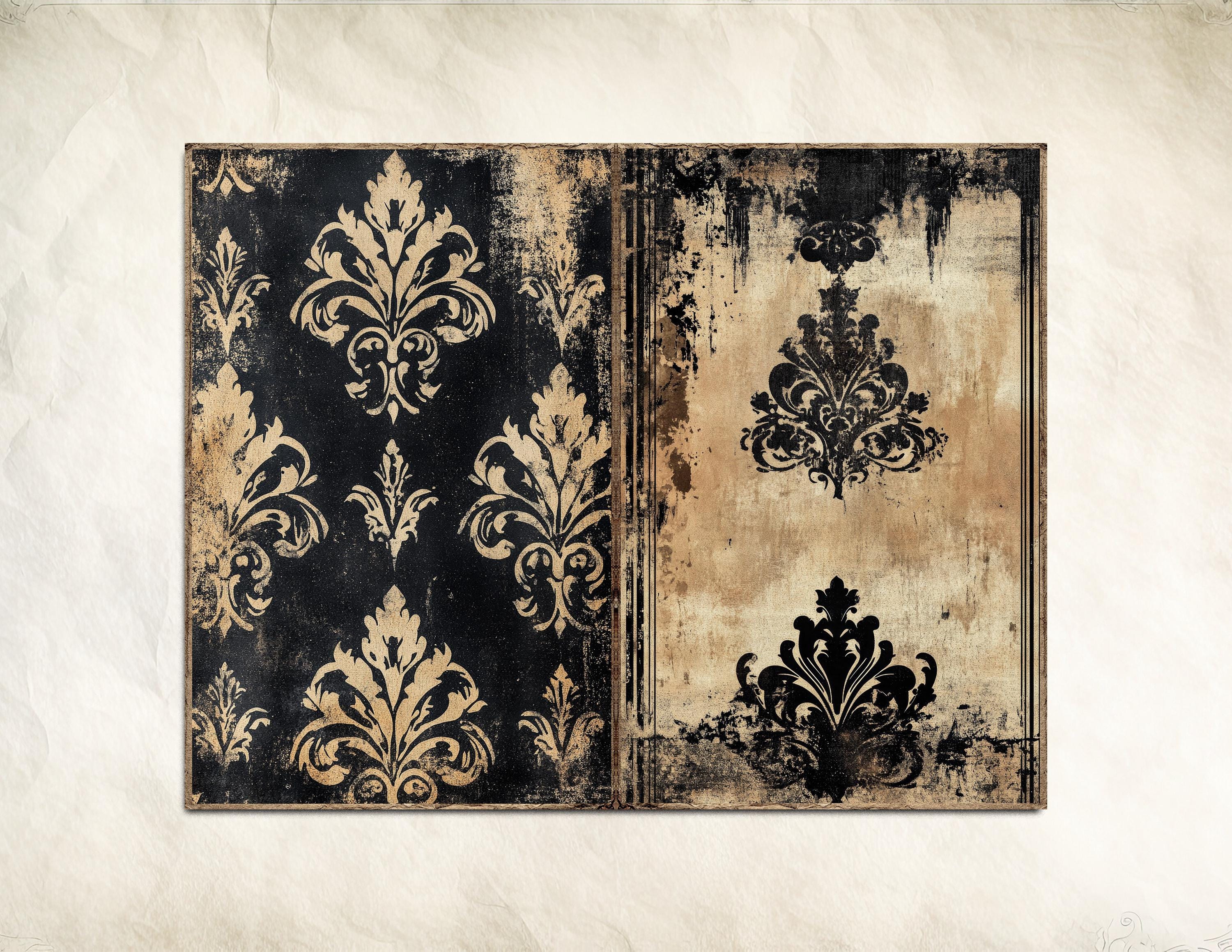 Victorian Goth Junk Journal Kit With Dark Romance Ephemera Pages for ...