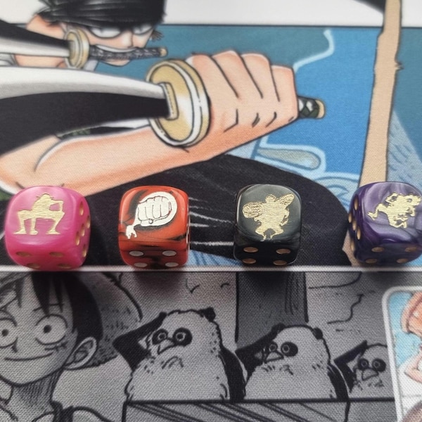 Dice One Piece Etsy