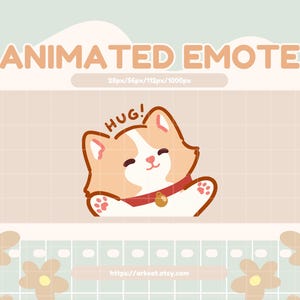 Animated Corgi Dog Emote - Adorable Dog Asking for Hug - Cute Emote for Twitch, Discord, YouTube, and Streamers