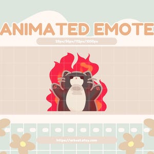 Hellmo Fire Emote: Tuxedo Cat Meme for Twitch, Discord & YouTube