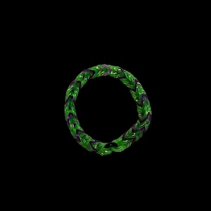 Hulk loom bracelet