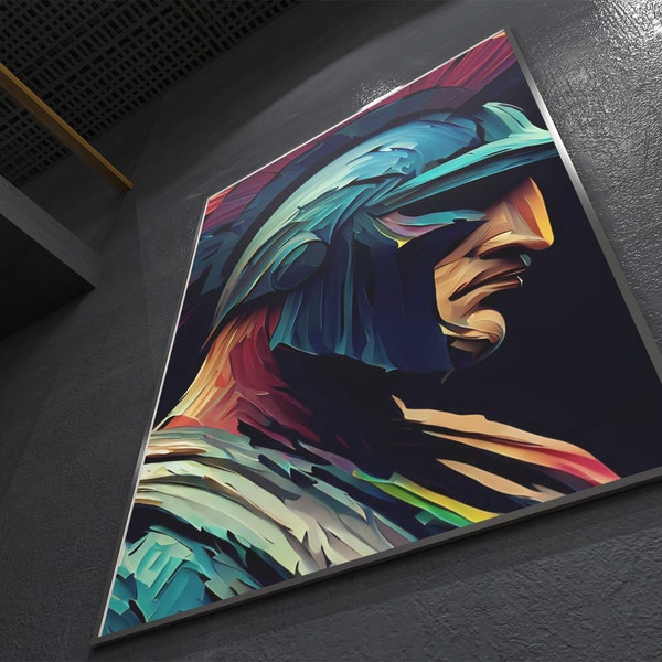 Roman Centurion Poster Etsy