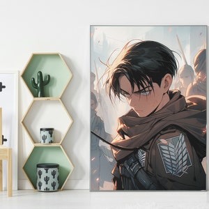 Attack on Titan Poster Anime Manga Art Print Wall Room Decor Shingeki no  Kyojin