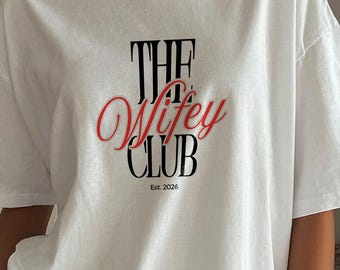 Wifey Bride Shirt white – Minimal Brideshirt Bridal T-Shirt, Bride to Be, bridal Gift for bachelorette party