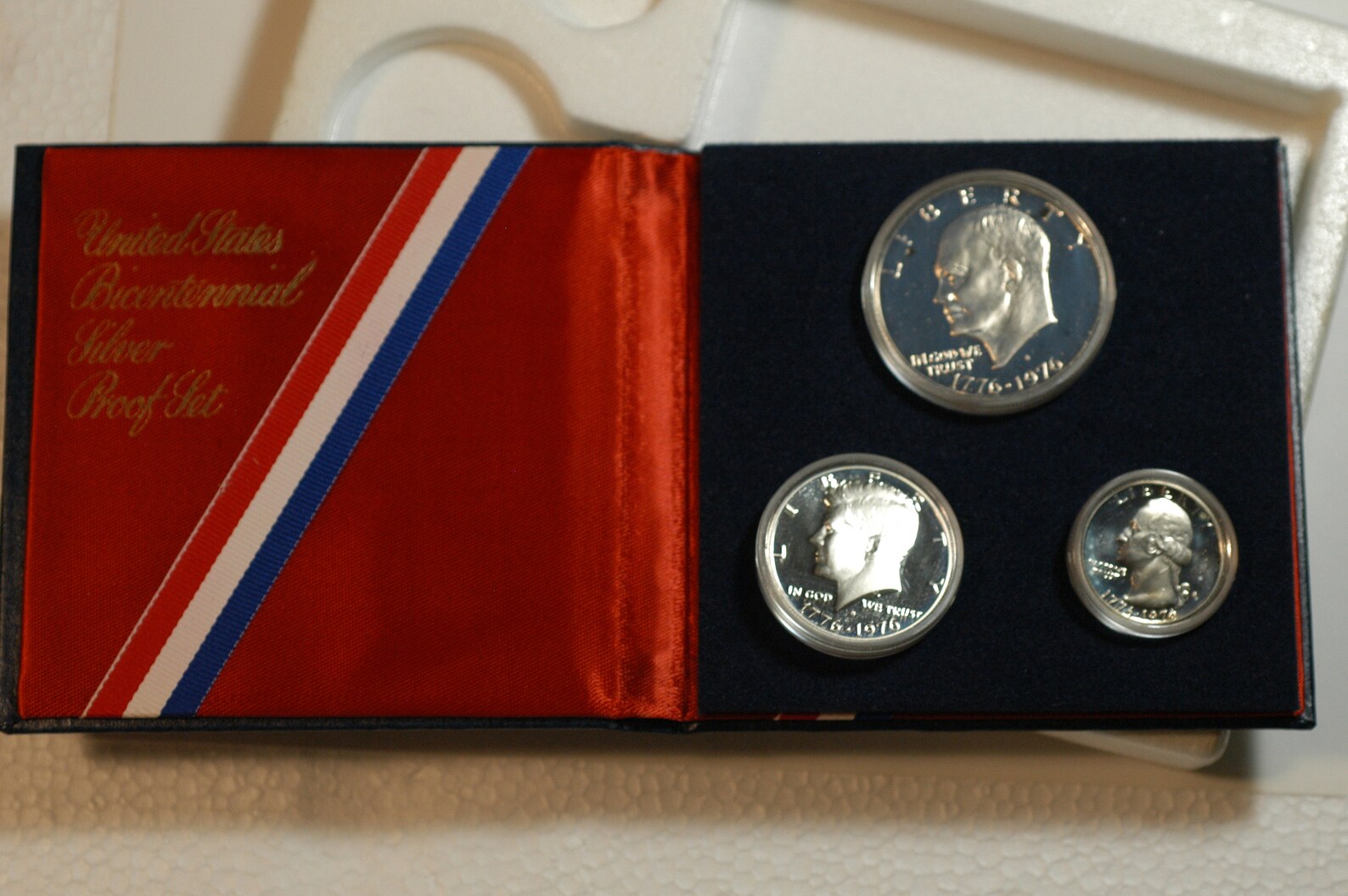 Proof Set Silver Bicentennial Coins. Etsy