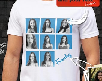 Custom Photo Shirt, Personalized Birthday Tee, Personalized Wife Shirt, Custom Boyfriend, Custom Girlfriend T-Shirt, Bachelorette Party Gift