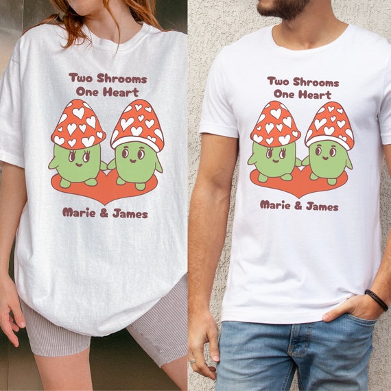Personalized Couple Shirt, Custom Couple Shirt, Custom Wedding Gift, Anniversary Day T-shirt, Matching Couples Outfit, Custom T-Shirt