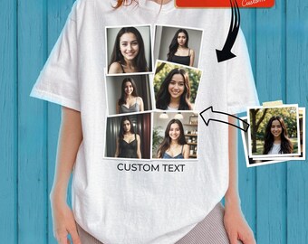 Custom Photo Shirt, Personalized Birthday Shirt, Personalized Wife Shirt, Custom Girlfriend T-Shirt, Custom Girlfriend Shirt, Wedding Gift