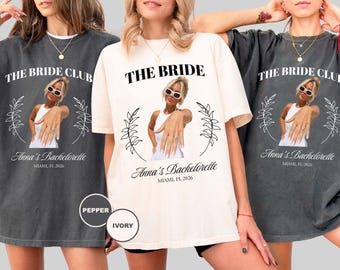 Custom Face Bachelorette Party, Custom Bach Shirts Comfort Colors, Photo Party Tees, Bridal Party Tshirts, Personalized Bach Club Shirts