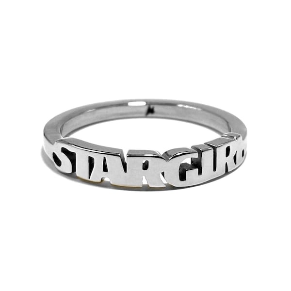 STARGIRL bague argent