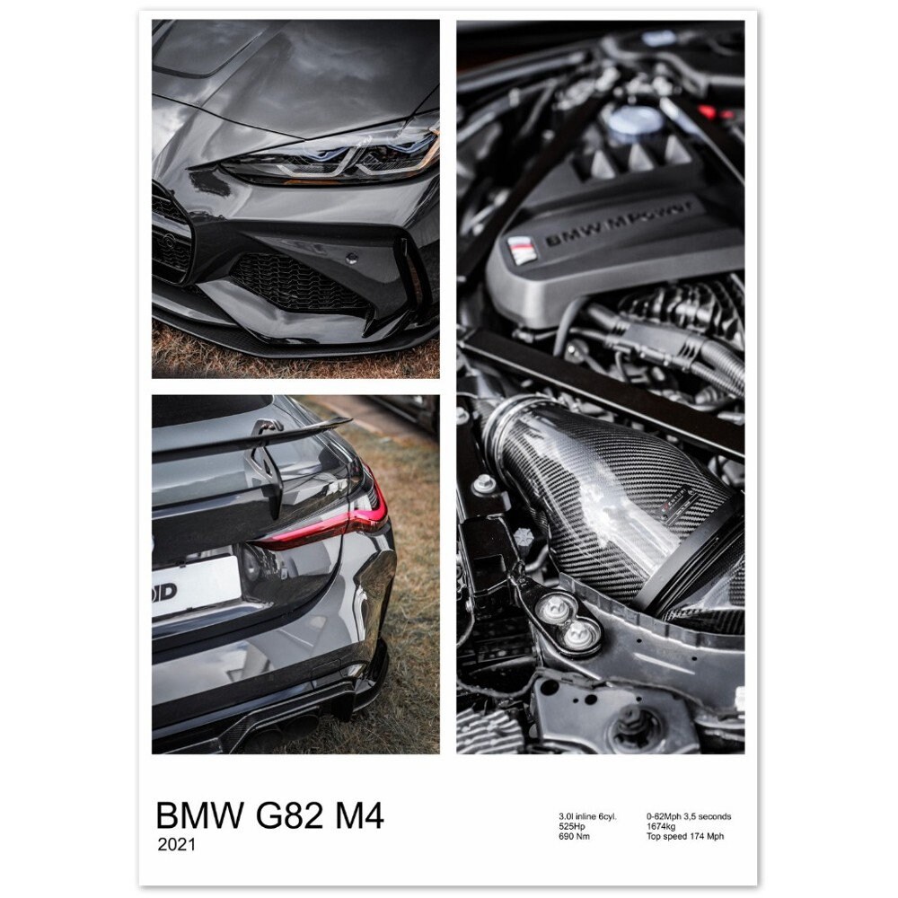 Poster BMW G82 M4 Poster Car Art Illustration Gift Bmw M Fan - Etsy UK