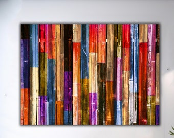 Arte da parete in vetro temperato | Arte murale moderna | Arazzi | Idee di design d'interni | Decorazioni per la casa | Regalo di arte