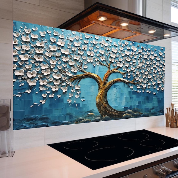 Art mural en verre trempé | Art mural moderne | Tentures murales | Idées de design d'intérieur | Décoration d'intérieur | Cadeau d'art en