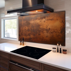 Tempered Glass Backsplash Tiles-stove Backsplash for Kitchen Splashback ...