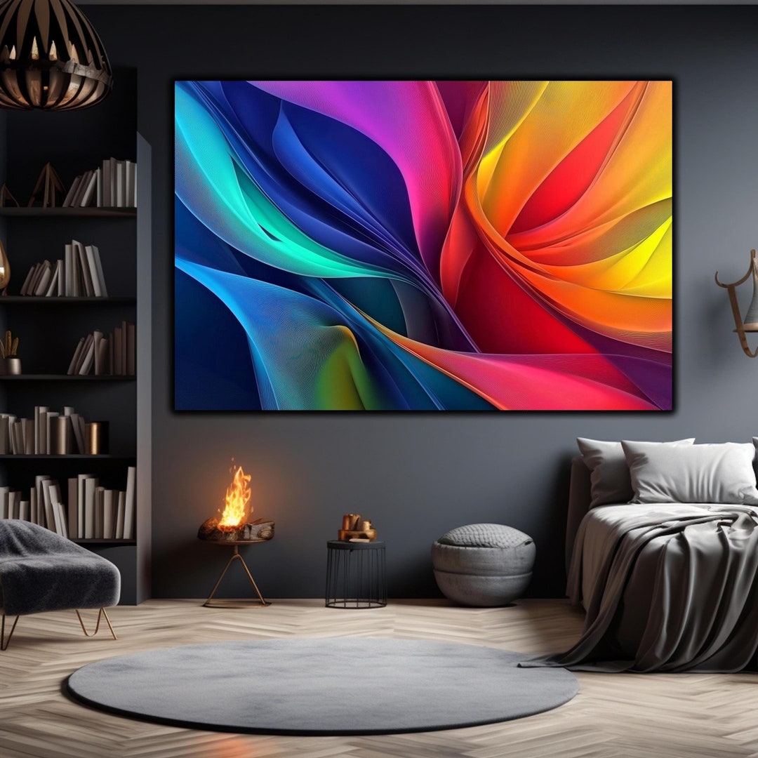 Colorized Tempered Glass Printing Wall Art, Tempered Glass Wall Art ...