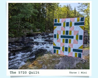 The 5720 Quilt - PDF Quilt Pattern from Millie & Bun Designs