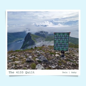 The 4133 Quilt - PDF Quilt Pattern from Millie & Bun Designs