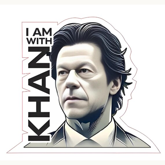 Imran Khan Enamel Pin - Political Memorabilia Lapel Badge