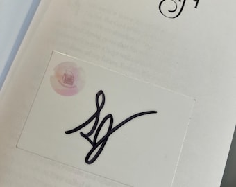 Signed Bookplate by Savannah James