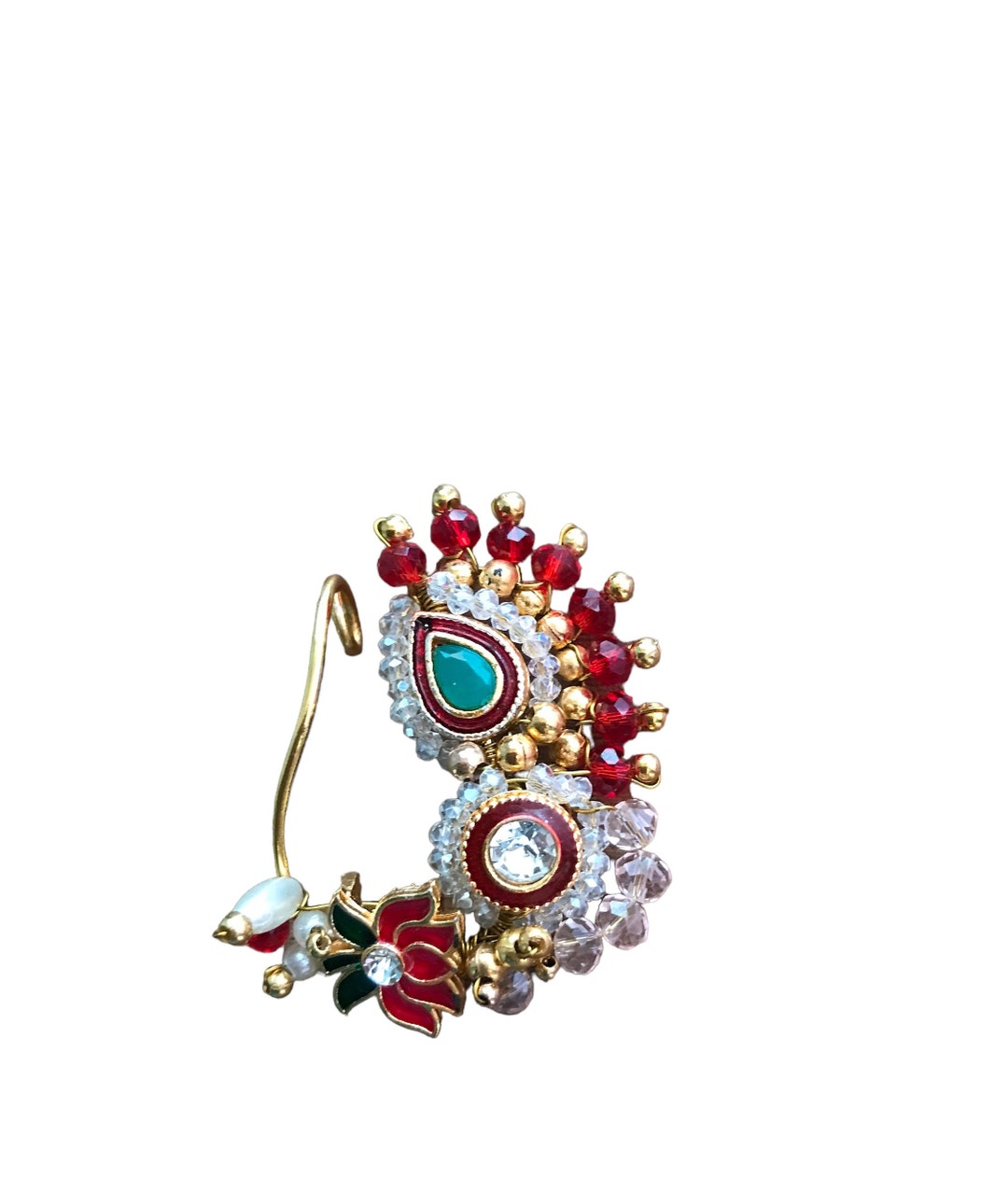 Handmade Pearl/kundan Nath for Women for Women/girl Artificial Etsy