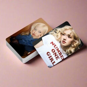 Rose Number One Girl-fotokaarten 55 stuks, Rosie Black Pink, Number 1 Girl Photocards, K-pop Merch, Rosie Album, Number Ones-cadeau
