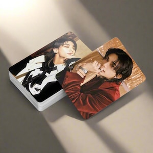 55 pcs Cartes photo Hyunjin HOP Stray Kids, Cartes photo SKZ, Cartes photo Kpop, Produits dérivés Hyunjin Stray Kids, Cadeau K-Pop