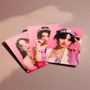 GIDLE I Feel 55 pcs, Gidle Album, Gidle Merch, cartes photo K-pop, Soyeon, Miyeon, Minnie, Yuqi, Shuhua,