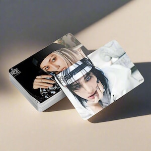 Stray Kids Fotokarten 55 Stück, SKZ HOP Fotokarten, Stray Kids Merch, Bang Chan, Lee Weiss, Changbin, Hyunjin, Han, Felix, Seungmin, I.N.