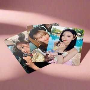 Tarjetas fotográficas de GIDLE Lovely Bakeshop, 55 unidades, álbum de Gidle, productos de Gidle, tarjetas fotográficas de K-pop, Soyeon, Miyeon, Minnie, Yuqi, Shuhua,