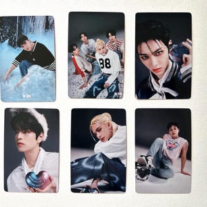 Tarjetas fotográficas de Stray Kids (55 unidades), tarjetas fotográficas Maxident de SKZ, tarjetas fotográficas de Kpop, productos de Stray Kids