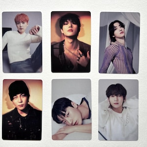 55 cartoline fotografiche dell'album Ateez, Golden Hour, merchandising Ateez, cartoline fotografiche K-pop, merchandising K-pop