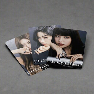 Cartes photo ITZY 55 pcs, Cartes photo K-POP, Itzy Merch, Kpop Merch, Carte photo Kpop, Itzy Cheshire