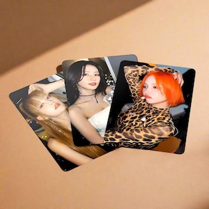 Cartes photo I-DOL GIDLE, 55 pcs, album Gidle, produits dérivés Gidle, cartes photo K-pop, Soyeon, Miyeon, Minnie, Yuqi, Shuhua,