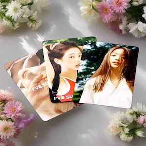 55 cartoline fotografiche IVE, IVE Summer, Kpop Merch, Wonyoung, An Yujin, Rei, Gaeul, Liz, Leeseo, cartoline fotografiche K-pop, regali K-pop