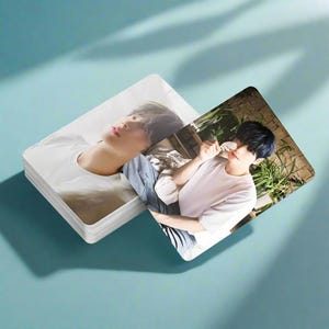 Tarjetas fotográficas de TXT BANK de 55 piezas, Tomorrow X Together, Soobin, Yeonjun, Beomgyu, Taehyun, Huening Kai