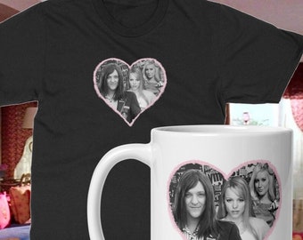 MEAN TEEN QUEENS - Regina George, Sharpay Evans, Ja'mie Private School Girl Collaboration T-shirt de film de lycée