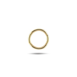 Boucle d'oreille en or massif 14 carats, Boucles d'oreilles, Anneau de nez en or, Piercing pour le nez, Boucle d'oreille Daith, Anneau de cartilage