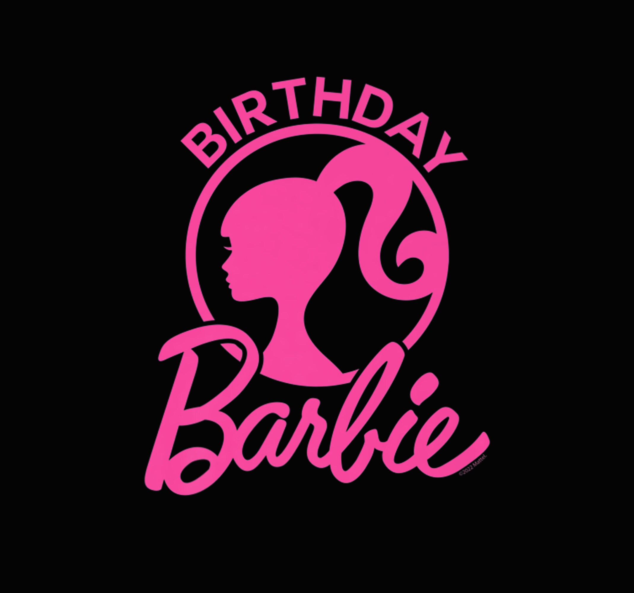 Barbie Birthday Logo Barbie Png Barbie Logo Png Barbie - Etsy Finland